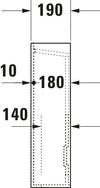 Duravit D-Code Pedestal