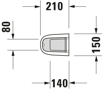 Duravit Starck 3 Pedestal
