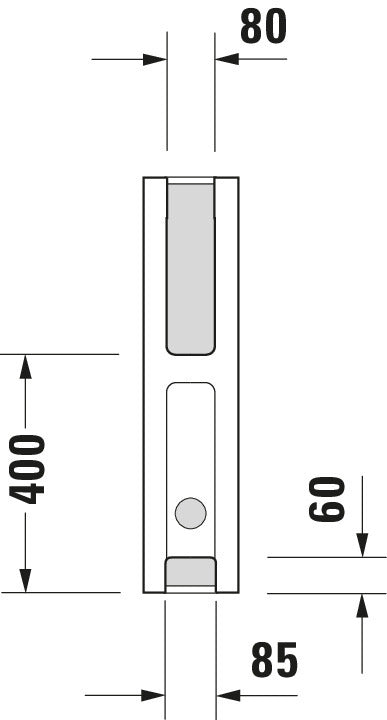 Duravit Starck 3 Pedestal