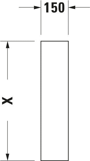 Duravit Starck 3 Pedestal