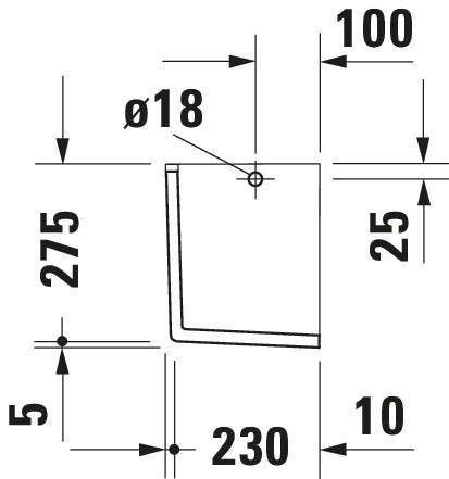 Duravit Starck 3 Siphon cover