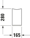 Duravit Starck 3 Siphon cover