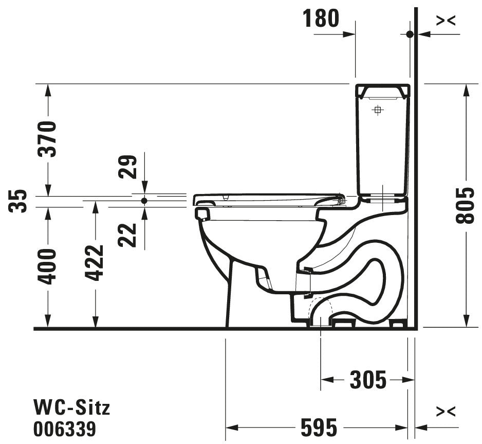 Duravit Universal Toilet seat