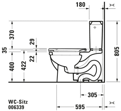 Duravit Universal Toilet seat