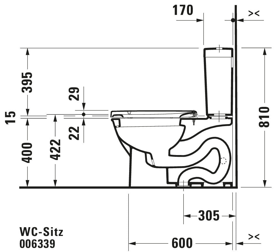 Duravit Universal Toilet seat