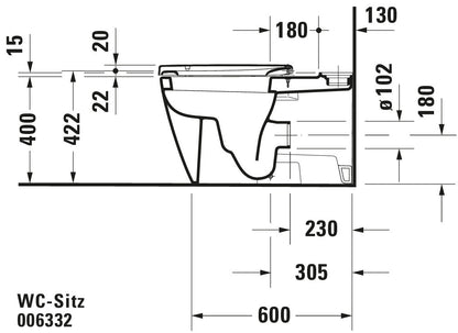 Duravit Universal Toilet seat