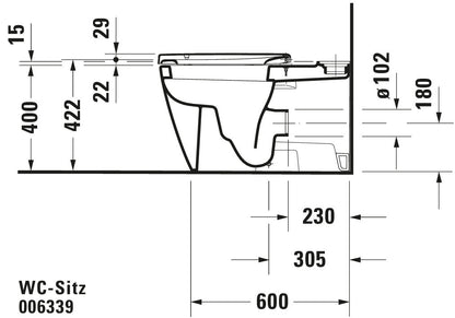 Duravit Universal Toilet seat