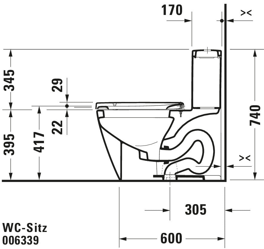 Duravit Universal Toilet seat