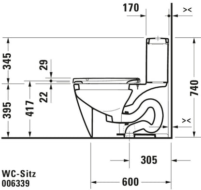 Duravit Universal Toilet seat
