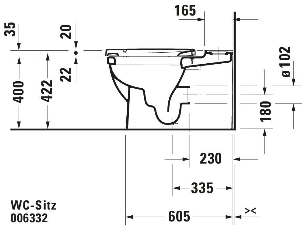 Duravit Universal Toilet seat