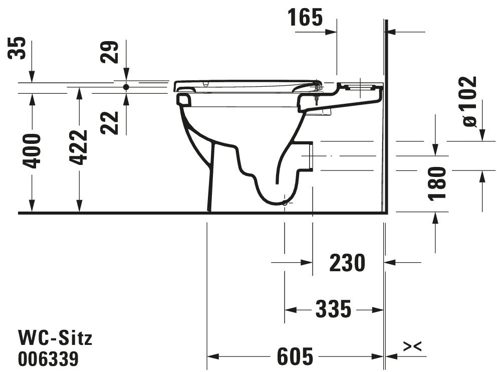 Duravit Universal Toilet seat