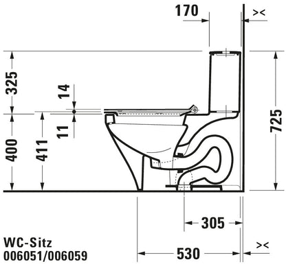 Duravit DuraStyle Toilet seat