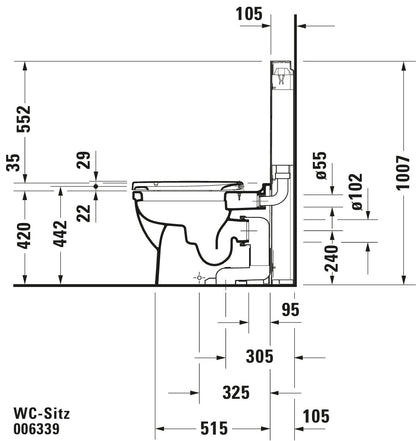 Duravit Universal Toilet seat