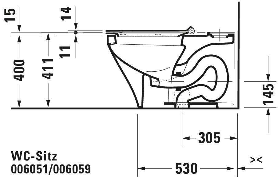 Duravit DuraStyle Toilet seat