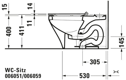 Duravit DuraStyle Toilet seat