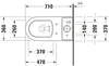 Duravit ME by Starck Two-piece toilet Bowl Only
