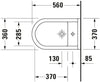 Duravit Starck 3 Floorstanding bidet