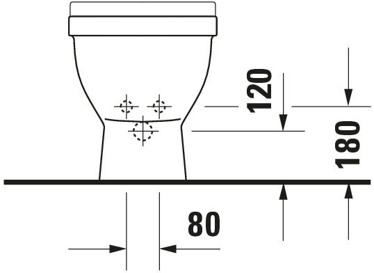 Duravit Starck 3 Floorstanding bidet