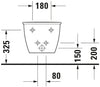 Duravit Darling New Wall-mounted bidet