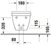 Duravit Starck 3 Wall-mounted bidet