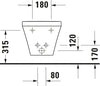 Duravit DuraStyle Wall-mounted bidet