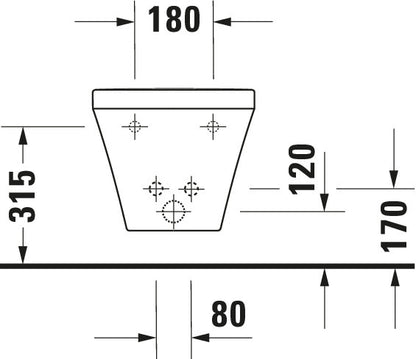 Duravit DuraStyle Wall-mounted bidet