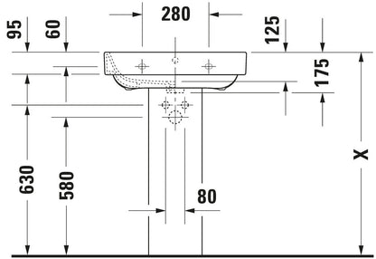 Duravit Happy D.2 Washbasin