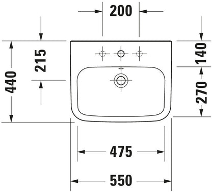 Duravit DuraStyle Washbasin