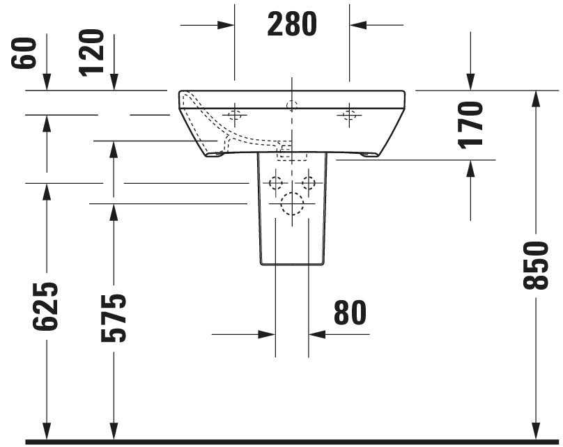 Duravit DuraStyle Washbasin