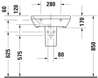 Duravit DuraStyle Washbasin