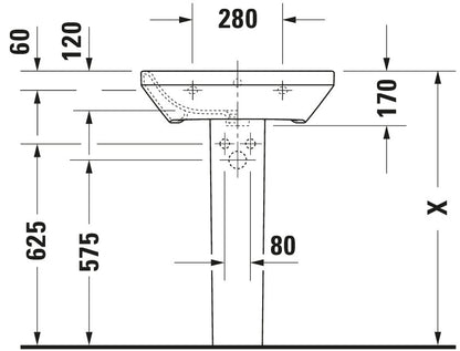 Duravit DuraStyle Washbasin