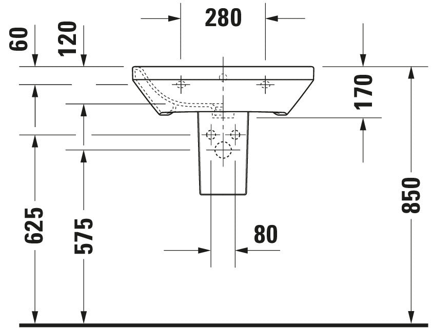 Duravit DuraStyle Washbasin
