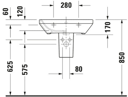 Duravit DuraStyle Washbasin