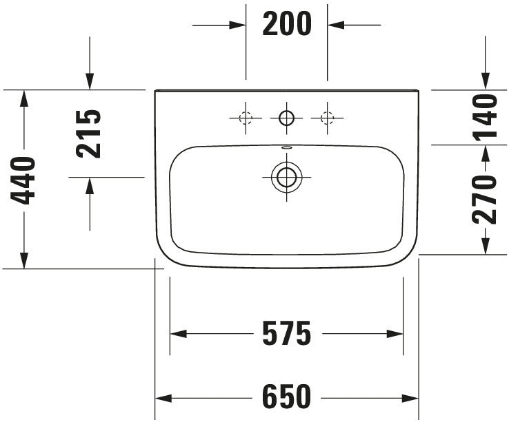 Duravit DuraStyle Washbasin