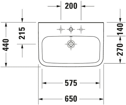 Duravit DuraStyle Washbasin