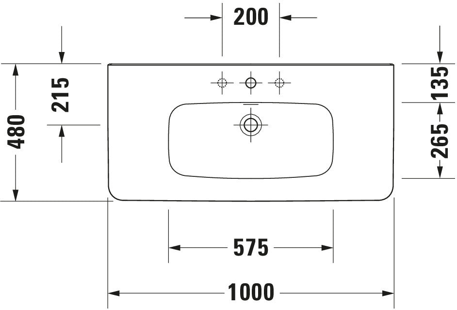 Duravit DuraStyle Washbasin