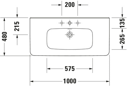 Duravit DuraStyle Washbasin