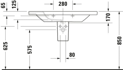 Duravit DuraStyle Washbasin