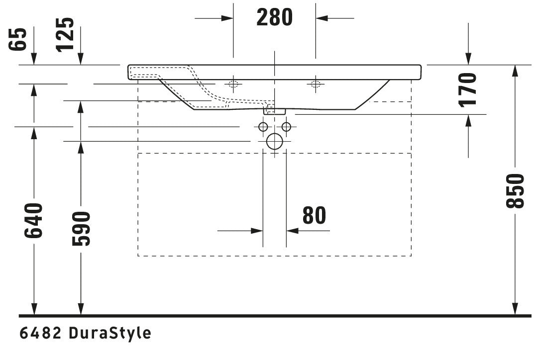 Duravit DuraStyle Washbasin