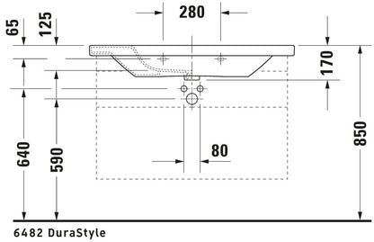 Duravit DuraStyle Washbasin