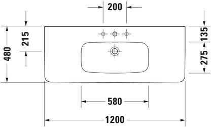 Duravit DuraStyle Washbasin