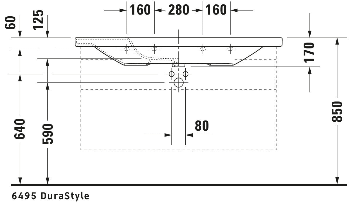 Duravit DuraStyle Washbasin