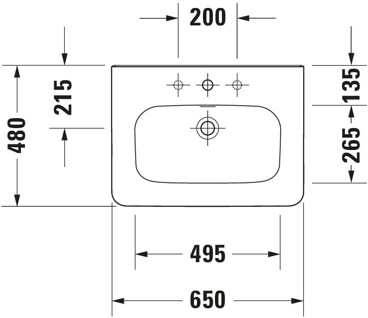 Duravit DuraStyle Washbasin