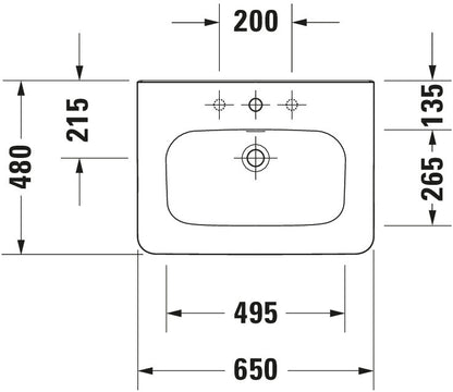 Duravit DuraStyle Washbasin