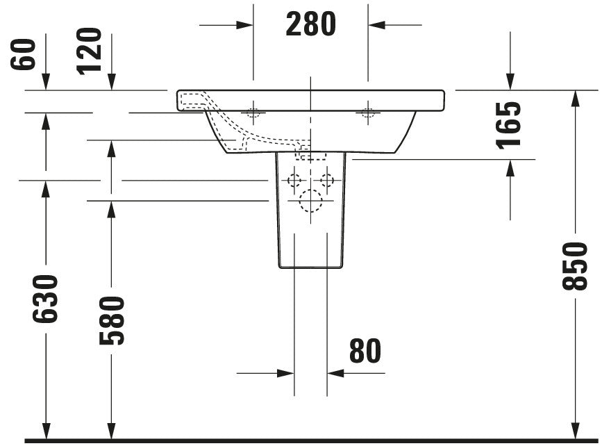 Duravit DuraStyle Washbasin