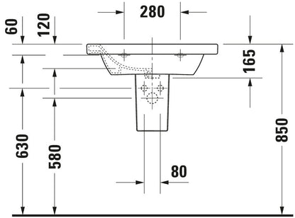 Duravit DuraStyle Washbasin