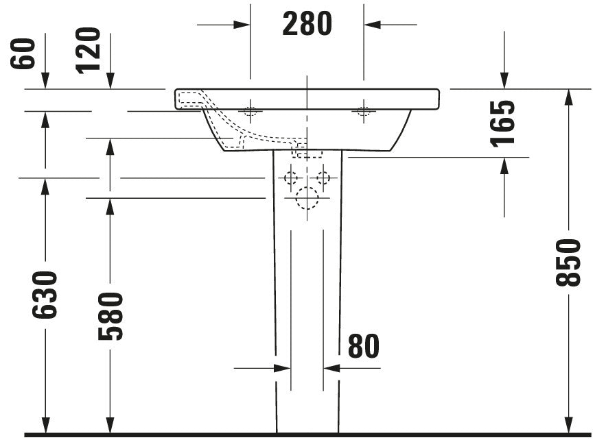 Duravit DuraStyle Washbasin