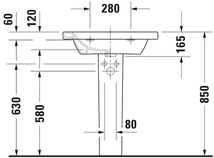 Duravit DuraStyle Washbasin