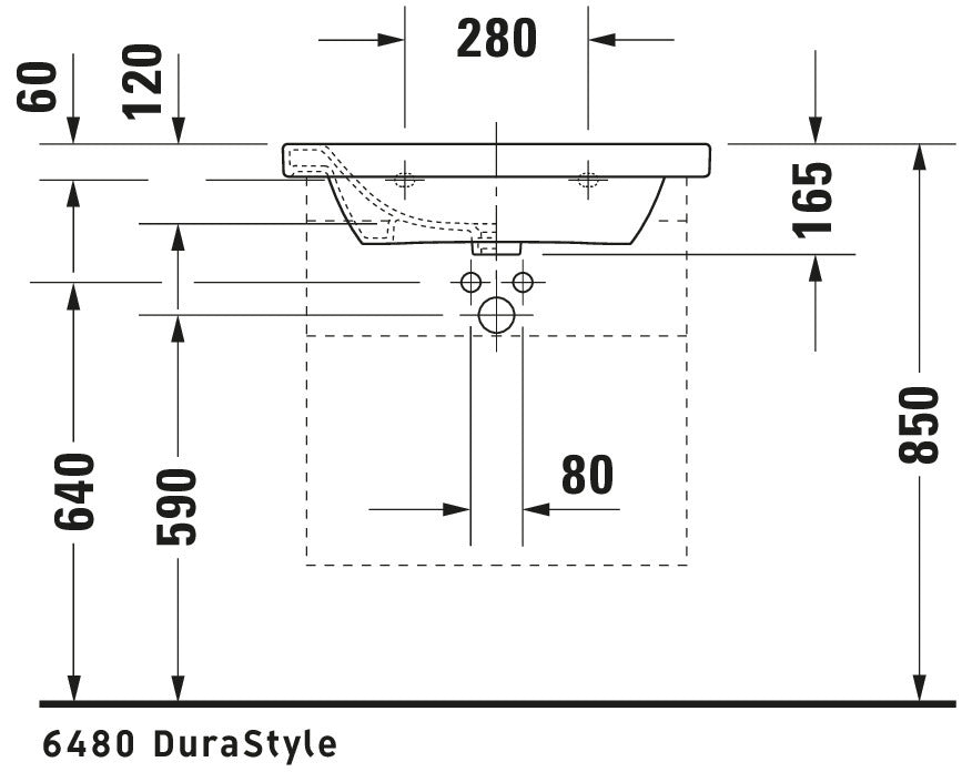 Duravit DuraStyle Washbasin