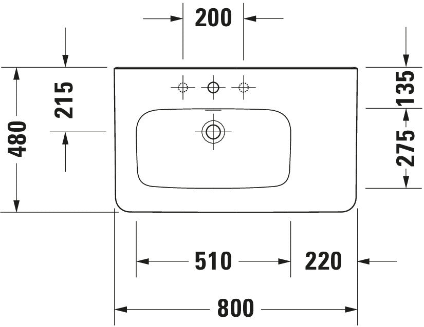 Duravit DuraStyle Washbasin
